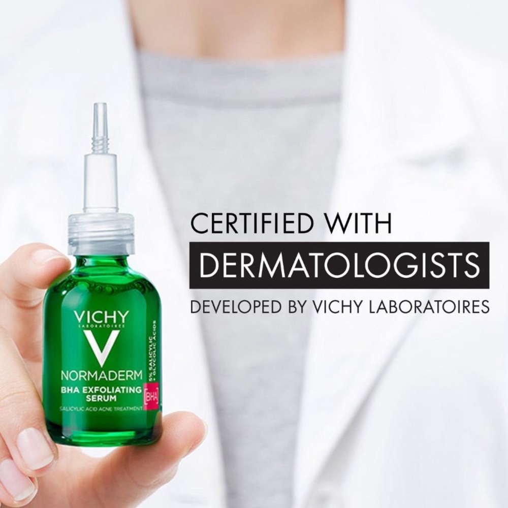 $9❤️‍🔥 Vichy Normaderma BHA Exfoliating Serum 2PK 🪞 NEW IN BOX Acne Clearing - Picture 4 of 8
